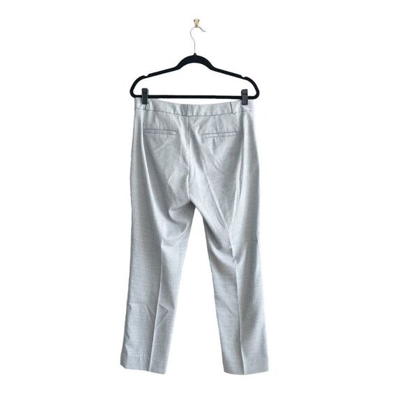 Banana Republic Womens Trouser Pants Ryan Grey Stripe Size 8 - Picture 4 of 11